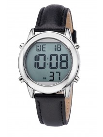 Funk Quarz Herren Sprechende Uhr Metall MTGA-10811-85L